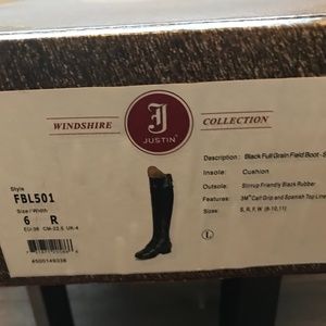 Justin Ladies Windshire Field Boots